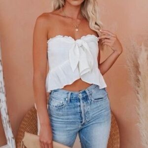 Promesa Crop Tie Top
